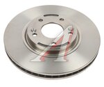 Диск тормозной JAC S5 передний (1шт.) MOVELEX