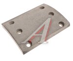 Накладка тормозной колодки JAC N350 передняя верхняя (1шт.) MOVELEX