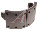 Колодки тормозные JAC N120 КАМАЗ Компас-12 задние барабанные (1шт.) (верхняя) MOVELEX