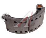 Колодки тормозные JAC N80 КАМАЗ Компас-9 задние барабанные (1шт.) (верхняя) MOVELEX