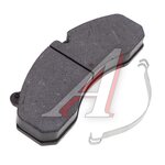 Колодки тормозные SITRAK HOWO A7 (09-) передние (1шт.) MOVELEX