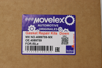 Прокладка двигателя КАМАЗ-6520-19 дв.CUMMINS ISLe нижний комплект MOVELEX 8