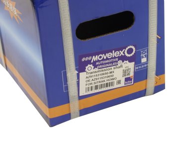 Вал карданный SITRAK HOWO привода раздаточной коробки L=650 MOVELEX 5