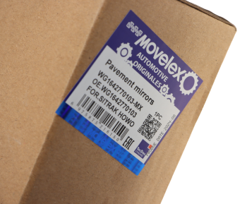 Зеркало боковое SITRAK HOWO бордюрное правое MOVELEX 5