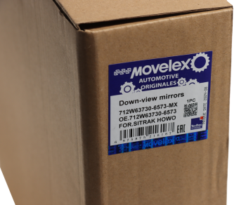 Зеркало боковое SITRAK HOWO бордюрное правое MOVELEX 4
