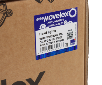 Фара SITRAK HOWO правая MOVELEX 7