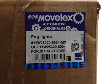 Фара противотуманная SITRAK HOWO T5G правая MOVELEX 6