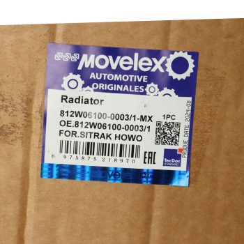 Радиатор SITRAK HOWO дв.MC11 охлаждения двигателя MOVELEX 5