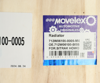 Радиатор SITRAK HOWO охлаждения ДВС в сборе с интеркуллером MOVELEX 6