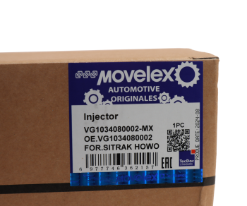 Форсунка SITRAK HOWO топливная MOVELEX 5