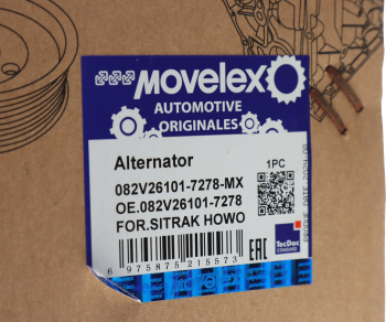 Генератор SITRAK HOWO MOVELEX 6