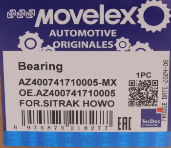 Подшипник SITRAK HOWO шкворня нижний MOVELEX 6