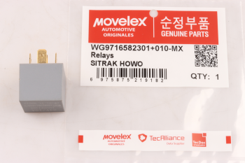 Реле электромагнитное 24V 5-ти контактное (15A) SITRAK HOWO MOVELEX