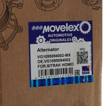 Генератор SITRAK HOWO (70A) MOVELEX 6
