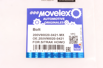 Болт SITRAK HOWO дв.MC11 головки блока (М18х245) MOVELEX 6