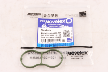 Прокладка SITRAK HOWO дв.MC11 радиатора масляного MOVELEX