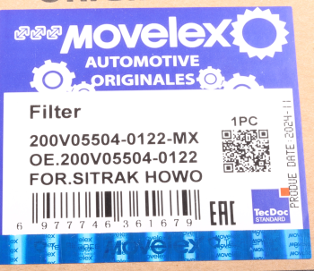 Фильтр масляный SITRAK HOWO дв.MC11,MC13 MOVELEX 9