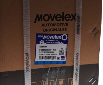 Стартер SITRAK HOWO дв.WD615 (10 зуб.) MOVELEX 7