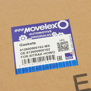 Прокладка двигателя SITRAK HOWO дв.WP10,WD615 комплект MOVELEX 7