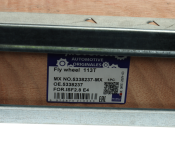Маховик ГАЗ-3302 дв.CUMMINS ISF 2.8 ЕВРО-4 (113 зубьев,d=363мм) MOVELEX 4