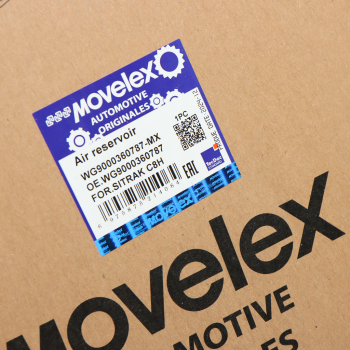 Баллон воздушный SITRAK C7H ресивер MOVELEX 5