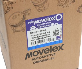 Кран SITRAK HOWO тормозной главный MOVELEX 6