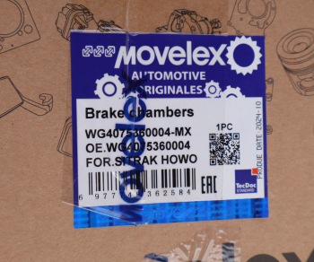 Энергоаккумулятор SITRAK HOWO тип 24 передний правый (мост VGD95) MOVELEX 4