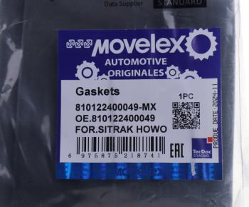 Прокладка SITRAK HOWO ленты бака топливного MOVELEX 3