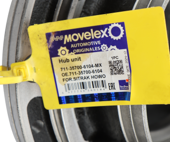 Ступица SITRAK HOWO среднего и заднего моста (мост MCP16) (4.83) MOVELEX 4