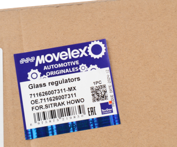 Стеклоподъемник SITRAK C7H HOWO двери левой электрический MOVELEX 7