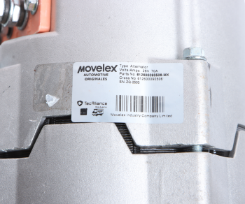Генератор SHACMAN SHAANXI F3000 (ручейковый) MOVELEX 5