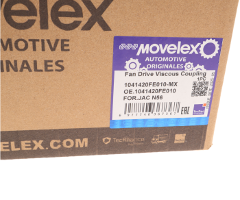 Вискомуфта JAC N56 (4DE1) привода вентилятора MOVELEX 6