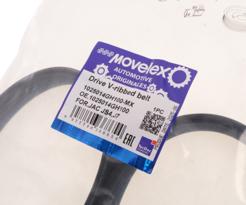 Ремень приводной поликлиновой 5PK1207 МОСКВИЧ 3 JAC JS4,J7 генератора MOVELEX 4