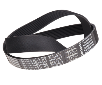 Ремень приводной поликлиновой 8PK1077 JAC N350 кондиционера MOVELEX
