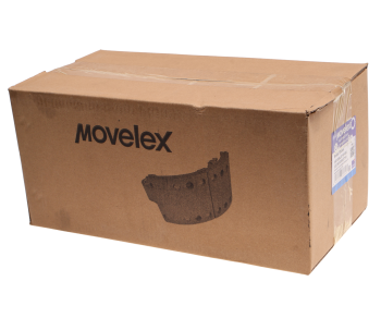 Колодки тормозные JAC N90 КАМАЗ Компас-9 передние барабанные (1шт.) (нижняя) MOVELEX 7