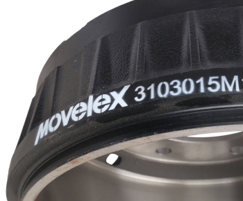 Барабан тормозной JAC N120 передний MOVELEX 4