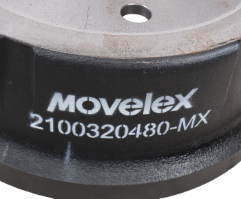 Барабан тормозной JAC N75 задний MOVELEX 5