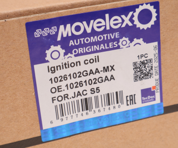Катушка зажигания JAC S5 MOVELEX 6