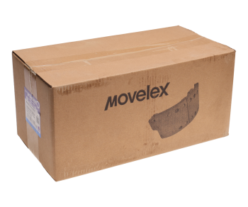 Колодки тормозные JAC N80 КАМАЗ Компас-9 задние барабанные (1шт.) (нижняя) MOVELEX 7