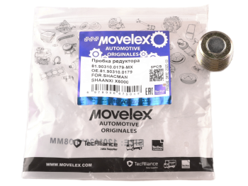Пробка SHACMAN SHAANXI X6000 редуктора (мост HDZ237/HDZ300) MOVELEX 3