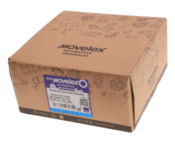 Клапан электромагнитный JAC N75,N80 (КОМ) с кронштейном MOVELEX 4