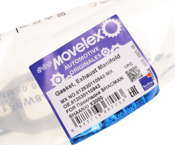 Прокладка SHACMAN SHAANXI X3000 коллектора выпускного MOVELEX 2