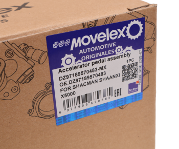 Педаль акселератора SHACMAN SHAANXI X5000 MOVELEX 6