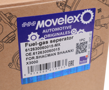 Фильтр SHACMAN SHAANXI X3000 вентиляции картера (сапуна) MOVELEX 6