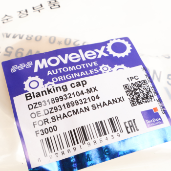 Заглушка SHACMAN SHAANXI F3000 бампера переднего (под покраску) MOVELEX 3