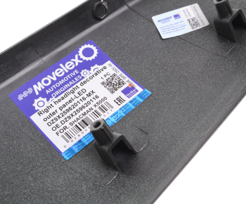 Накладка фары SHACMAN SHAANXI X6000 правой (под покраску) MOVELEX 4