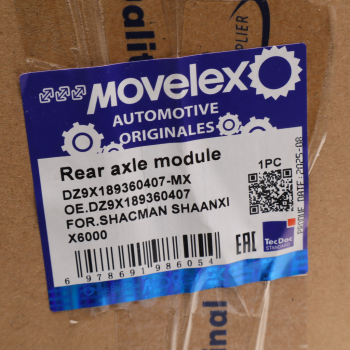 Модулятор SHACMAN SHAANXI X6000 EBS заднего моста MOVELEX 8