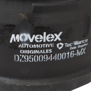 Барабан тормозной SHACMAN SHAANXI передний (мост HDZ237) MOVELEX 5
