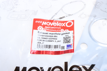 Прокладка коллектора МОСКВИЧ 3 JAC JS4,J7 выпускного MOVELEX 2