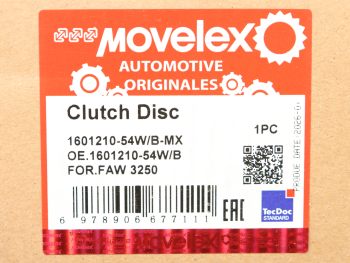 Диск сцепления FAW 3250 MOVELEX 6